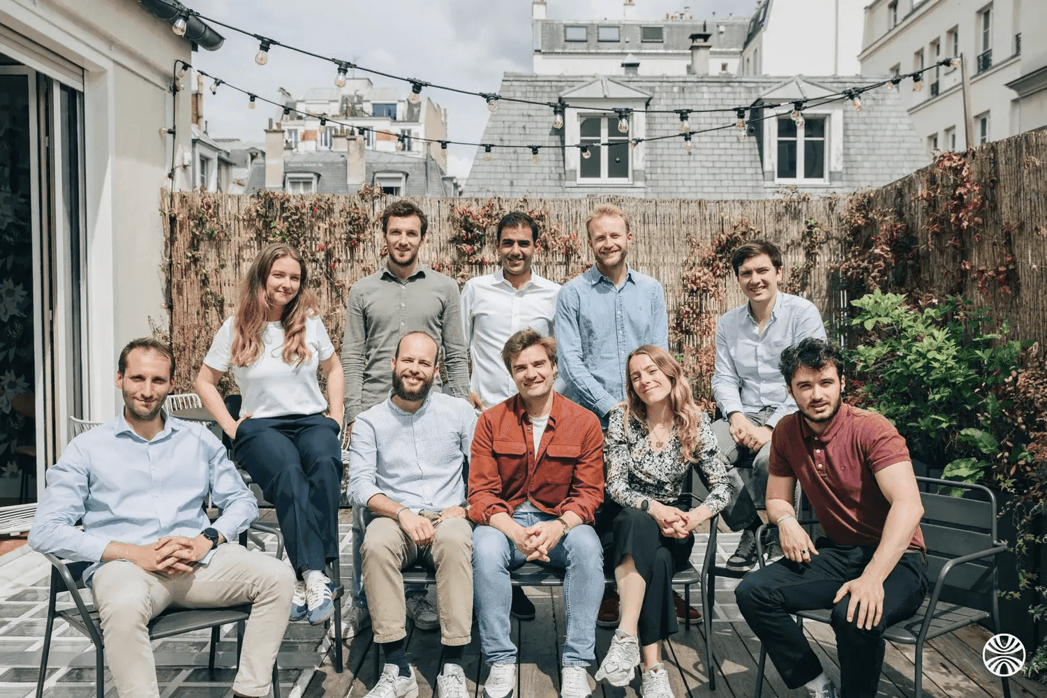 Enrise team rooftop